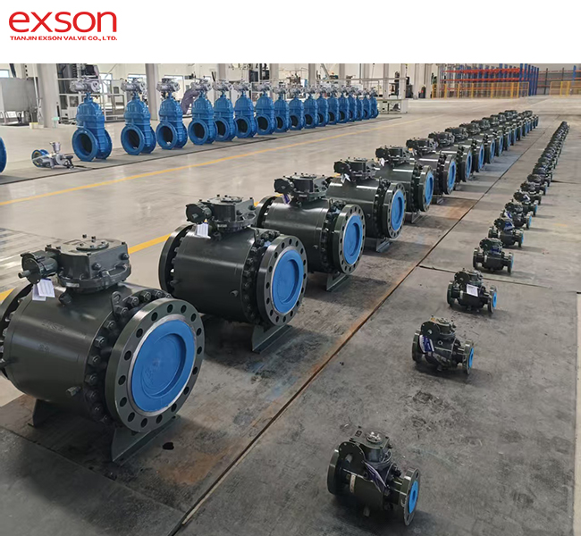 Flange ball valve
